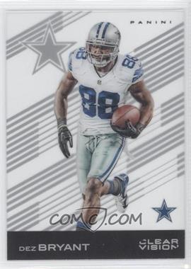 2015 Panini Clear Vision - [Base] #23 - Dez Bryant