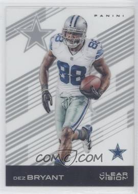 2015 Panini Clear Vision - [Base] #23 - Dez Bryant