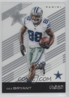 2015 Panini Clear Vision - [Base] #23 - Dez Bryant