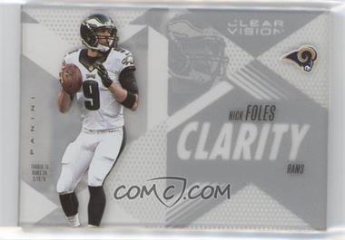 2015 Panini Clear Vision - Clarity #CL-19 - Nick Foles
