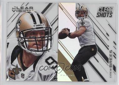 2015 Panini Clear Vision - Clear Shots #CS-18 - Drew Brees