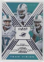 Ryan Tannehill, Jarvis Landry, Brent Grimes #/99