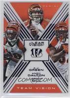 Andy Dalton, A.J. Green, Jeremy Hill #/99