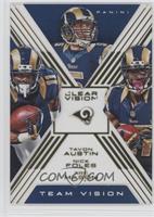 Tavon Austin, Nick Foles, Tre Mason #/10