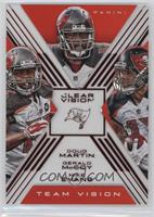 Doug Martin, Gerald McCoy, Mike Evans #/25