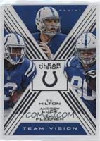 T.Y. Hilton, Andrew Luck, Coby Fleener