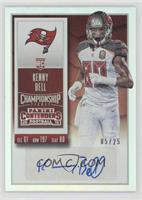 Rookie Ticket - Kenny Bell (Team Logo) #/25