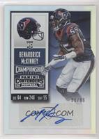 Rookie Ticket - Benardrick McKinney (Helmet) #/99