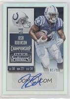 Rookie Ticket - Josh Robinson (Base) #/99