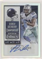 Rookie Ticket - Deontay Greenberry (Base) #/25