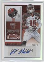 Rookie Ticket - Rannell Hall #/99