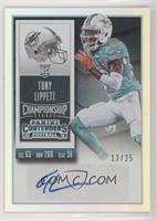 Rookie Ticket - Tony Lippett (Base) #/25