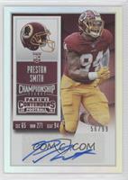 Rookie Ticket - Preston Smith #/99