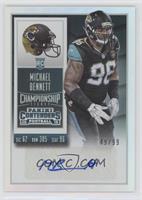 Rookie Ticket - Michael Bennett #/99