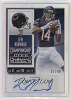 Rookie Ticket - Levi Norwood (Base) [EX to NM] #/99