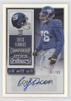 Rookie Ticket - Ereck Flowers #/99