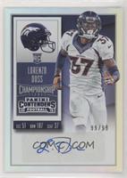 Rookie Ticket - Lorenzo Doss #/99