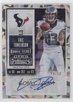 Rookie Ticket - Eric Tomlinson (Team Logo) #/23