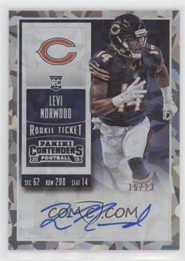 2015 Panini Contenders - [Base] - Cracked Ice Ticket #177.2 - Rookie Ticket - Levi Norwood (Team Logo) /23