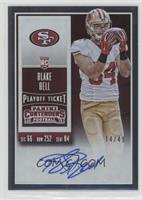 Rookie Ticket - Blake Bell (Team Logo) #/49