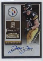 Rookie Ticket - Jesse James (Team Logo) #/49