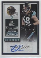 Rookie Ticket - Ben Koyack #/125