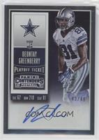 Rookie Ticket - Deontay Greenberry (Base) #/50