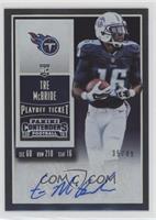 Rookie Ticket - Tre McBride (Team Logo) #/49