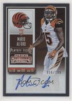 Rookie Ticket - Mario Alford (Base) #/199