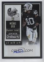 Rookie Ticket - Michael Dyer #/199