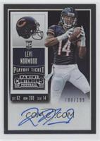 Rookie Ticket - Levi Norwood (Base) #/199