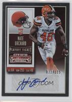 Rookie Ticket - Nate Orchard #/125