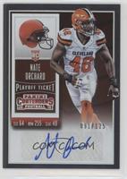 Rookie Ticket - Nate Orchard #/125