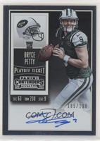 Rookie Ticket RPS - Bryce Petty (Base) #/199