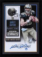 Rookie Ticket RPS - Garrett Grayson (Team Logo) #/30