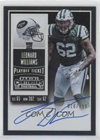 Rookie Ticket RPS - Leonard Williams (Base) #/199