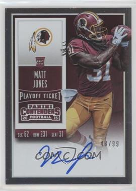 2015 Panini Contenders - [Base] - Playoff Ticket #226.2 - Rookie Ticket RPS - Matt Jones (Team Logo) /99