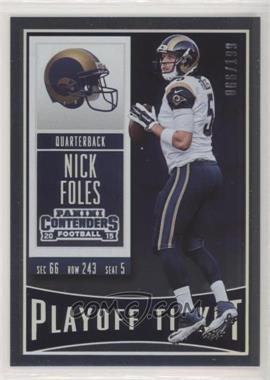 2015 Panini Contenders - [Base] - Playoff Ticket #23 - Nick Foles /199