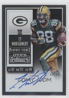 2015 Panini Contenders - [Base] - Playoff Ticket #239.2 - Rookie Ticket RPS - Ty Montgomery (Team Logo) /99