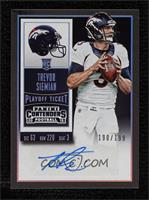 Rookie Ticket - Trevor Siemian #/199