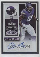 Rookie Ticket - T.J. Clemmings #/199