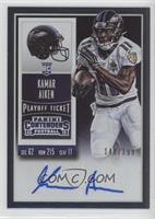 Rookie Ticket - Kamar Aiken #/199