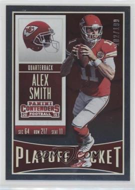 2015 Panini Contenders - [Base] - Playoff Ticket #4 - Alex Smith /199