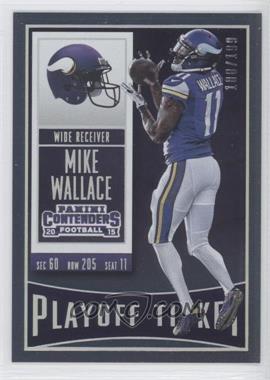 2015 Panini Contenders - [Base] - Playoff Ticket #72 - Mike Wallace /199
