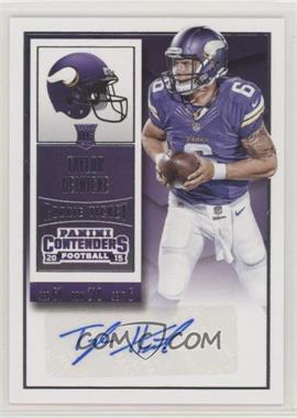 2015 Panini Contenders - [Base] #160 - Rookie Ticket - Taylor Heinicke