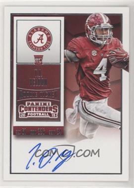 2015 Panini Contenders - [Base] #236.3 - Rookie Ticket RPS - T.J. Yeldon (College)