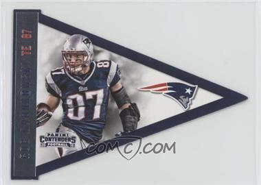 2015 Panini Contenders - Pennants #P10 - Rob Gronkowski