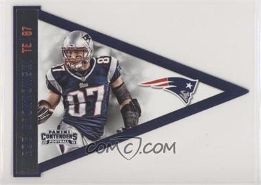 2015 Panini Contenders - Pennants #P10 - Rob Gronkowski