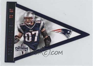 2015 Panini Contenders - Pennants #P10 - Rob Gronkowski