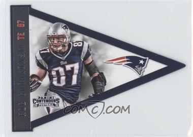 2015 Panini Contenders - Pennants #P10 - Rob Gronkowski